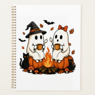 Feu de camp fantôme Halloween