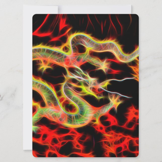 Feu de dragon sur Lucky Energy (Devant)