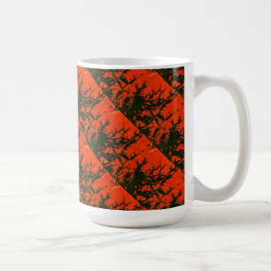 "Feu de marais" Conception abstraite Mug