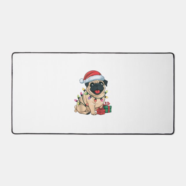Feu de Noël Carlin de chapeau Noël Chiens (Recto)