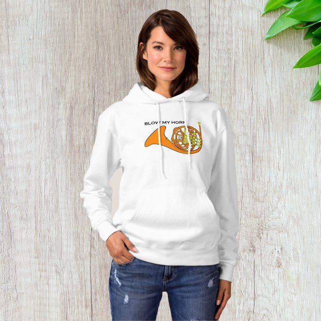 Feu ma corne Sweat - shirt à capuche femmes (Créateur téléchargé)