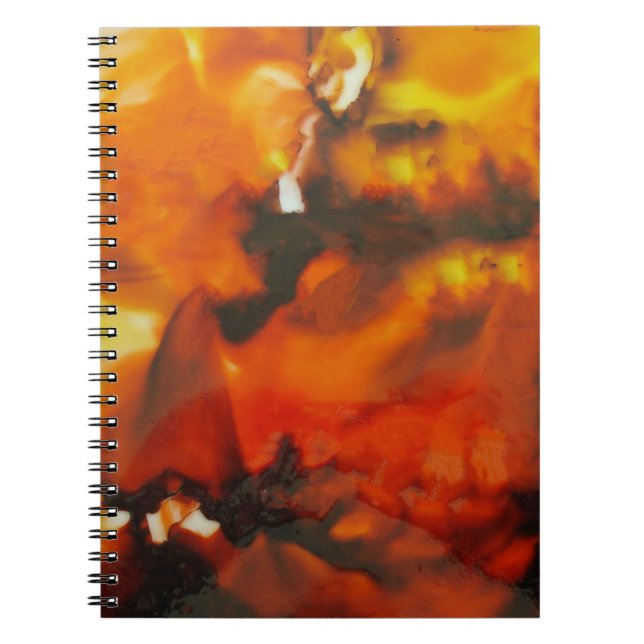Feu sur le Carnet de verre (Devant)