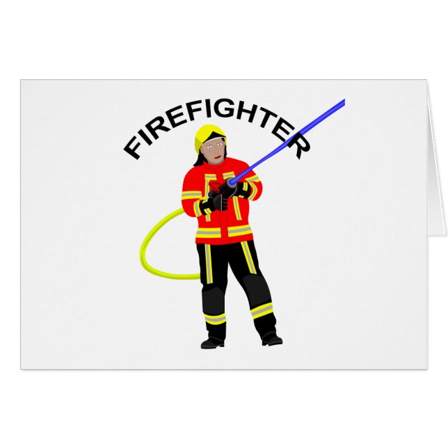 Feuerwehrmann in Einsatzkleidung (Devant horizontal)