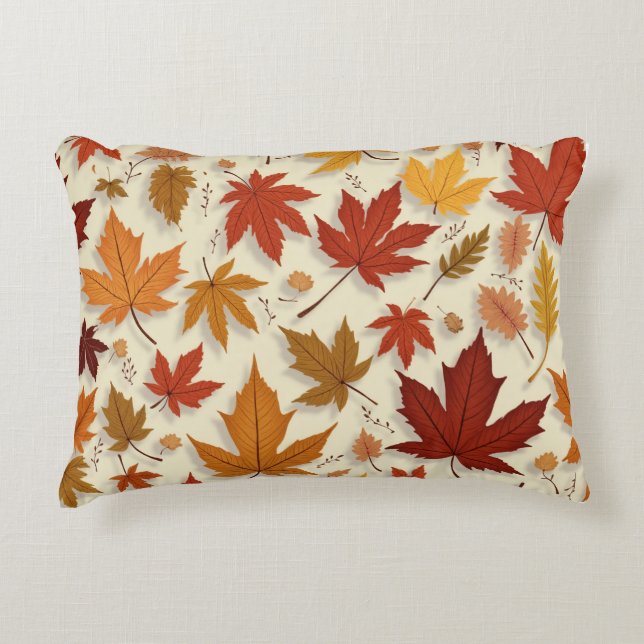 feuillage d'automne coussin (Devant)