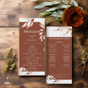 Feuillage en terre cuite moderne