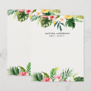 Feuillage moderne vert floral botanique tropical