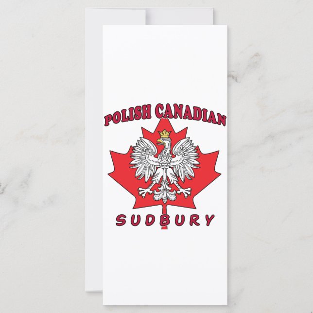 Feuille canadienne de Sudbury (Devant)