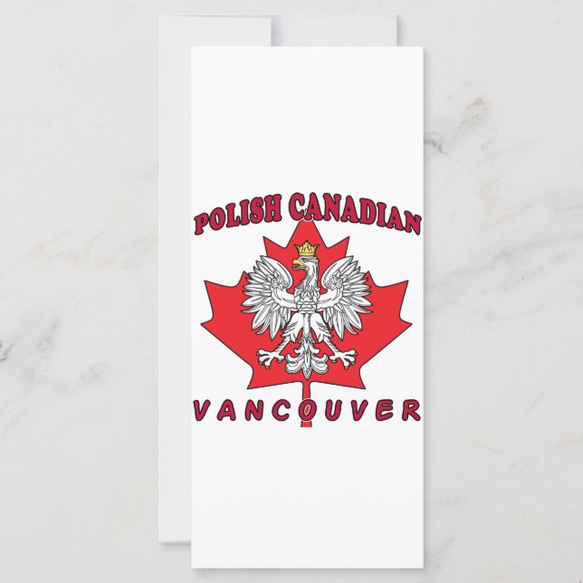 Feuille canadienne de Vancouver (Devant)