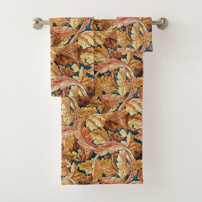 Feuille d'acanthe de William Morris, motif automna (En situation)