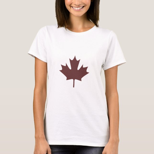 Feuille d'art - T-shirt (Devant)