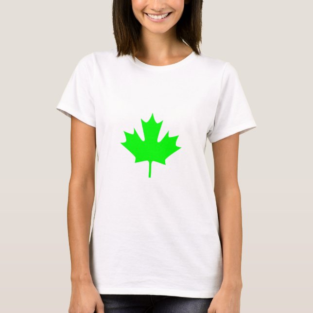 Feuille d'art - T-shirt (Devant)