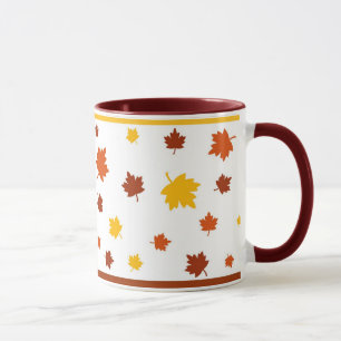 Feuille d'automne - tasse
