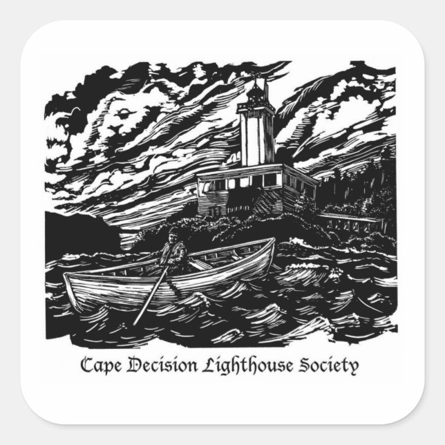 Feuille de 6 Stickers d'impression en bloc de bois (Devant)