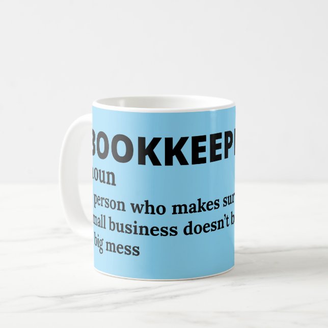 Feuille de calcul Guy Funny Définition Mug (Devant gauche)