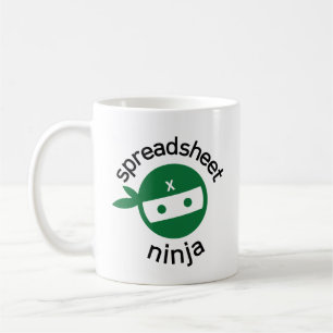 Feuille de calcul Ninja Café Mug