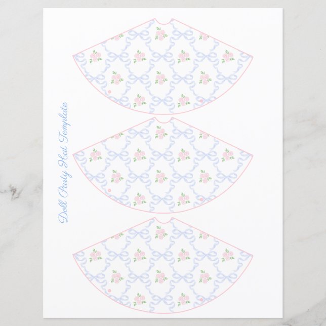 Feuille de Casquette de la poupée Papier Prippy Gr (Devant)