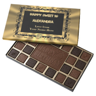 Feuille de musique de sweet sixteen d'or