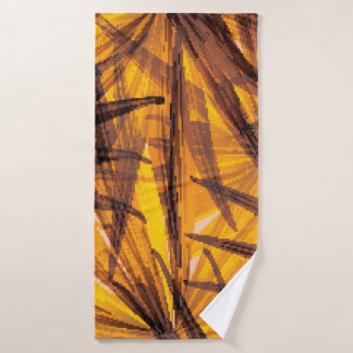 Feuille de palme tropicale motif