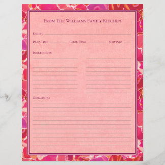Feuille de papier abstraite aquarelle rouge rose p
