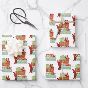 FEUILLE DE PAPIER CADEAU 