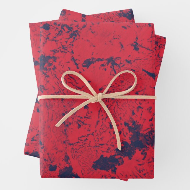 Feuille De Papier Cadeau Abstract Wraps 2 (En situation)