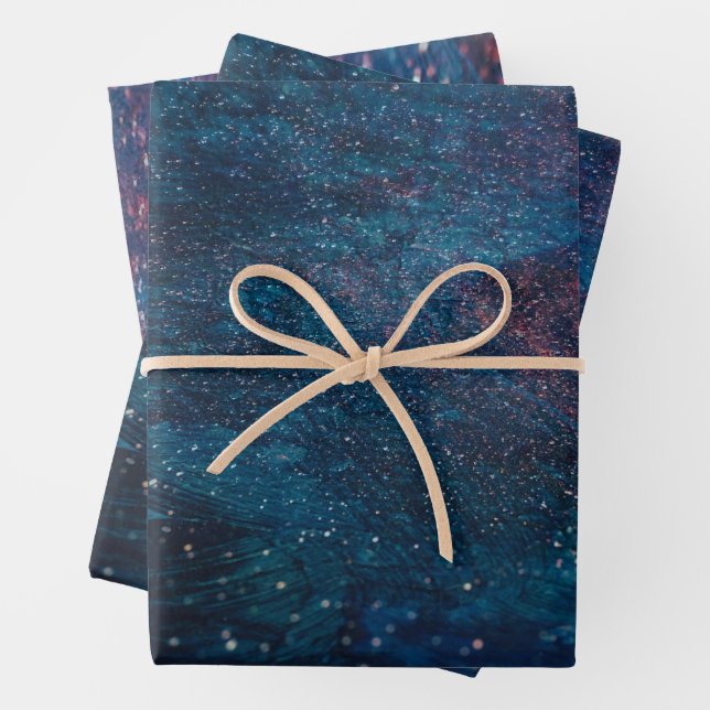 Feuille De Papier Cadeau Abstract Wraps 5 (En situation)