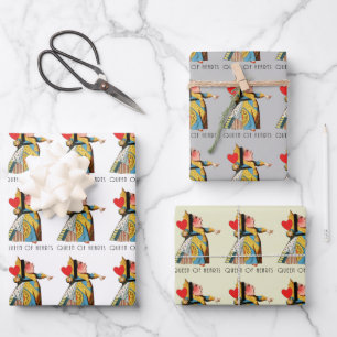 Feuille De Papier Cadeau Alice à Wonderland