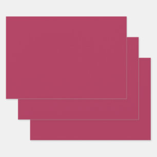 Feuille De Papier Cadeau Amaranth violet (couleur solide)