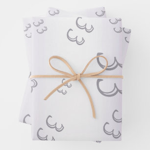 Feuille De Papier Cadeau Amethyst Gem & Parties scintillant 33e anniversair