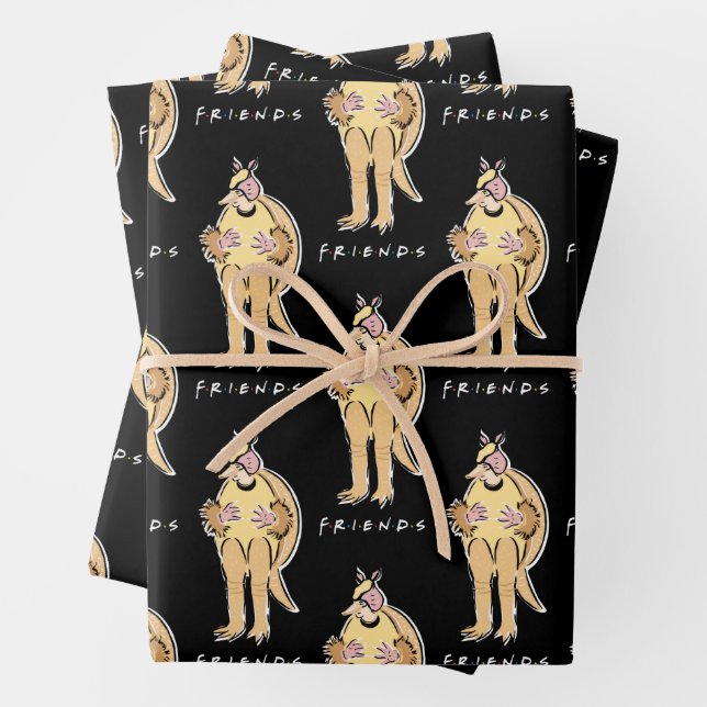 Feuille De Papier Cadeau AMIS™ | Holiday Armadillo (En situation)