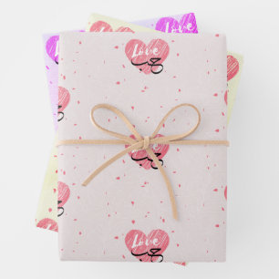 Feuille De Papier Cadeau amour arabe habibi