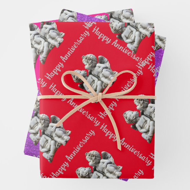 Feuille De Papier Cadeau Anniversaire (En situation)