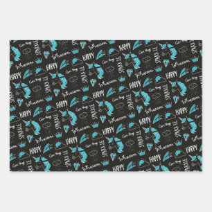 Feuille De Papier Cadeau Anniversaire drôle