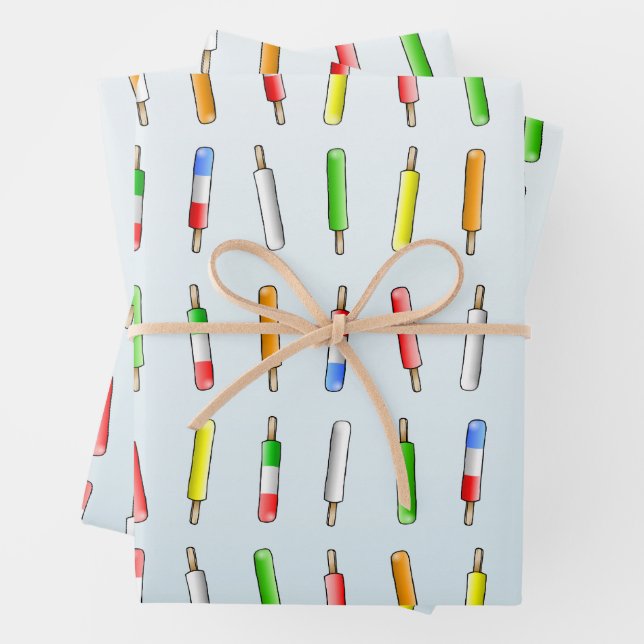 Feuille De Papier Cadeau Anniversaire Let's Chill (En situation)