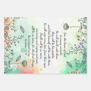 Feuille De Papier Cadeau Apocalypse 21:34