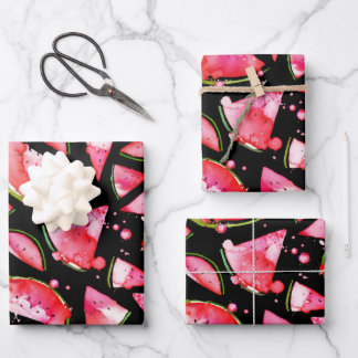 Feuille De Papier Cadeau Aquarelle 2