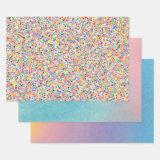 Feuille De Papier Cadeau Aquarelle Art Artiste Arrière - plan Enveloppement