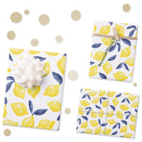 Aquarelle Citron Motif