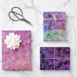 Feuille De Papier Cadeau Aquarelle Texturée Violet Violet Arc-en-ciel<br><div class="desc">Découvrez l'attrait captivant de l'Arc-en-ciel Texturé Aquarelle avec notre collection unique ! Plongez dans les designs inspirés du grunge qui mélangent magnifiquement l'aquarelle et la texture pour créer une expérience visuelle envoûtante. Préparez-vous à insuffler à vos célébrations une explosion d'énergie vibrante avec notre collection captivante.</div>