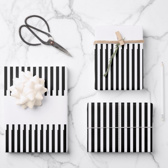 Feuille De Papier Cadeau Art ASCII (Recto)