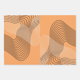 Feuille De Papier Cadeau art moderne contemporain arch line art minimum abs