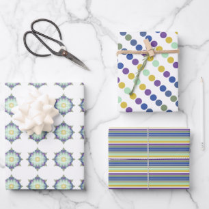 Feuille De Papier Cadeau Artsy décoratif