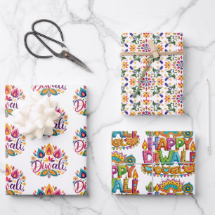 Feuille De Papier Cadeau Asie du Sud