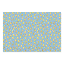 Baby Chicks Farm Animal Cute Kawaii Pattern Blue
