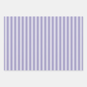 Feuille De Papier Cadeau Bandes pourpres