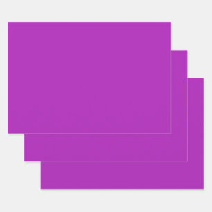 Feuille De Papier Cadeau  Barney (couleur solide) 