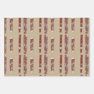 Feuille De Papier Cadeau Bassin