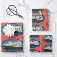 Bateau d'anniversaire Titanic Orange