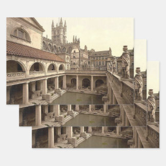 Feuille De Papier Cadeau Bath, Angleterre