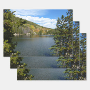 Feuille De Papier Cadeau Bear Lake au parc national Rocky Mountain